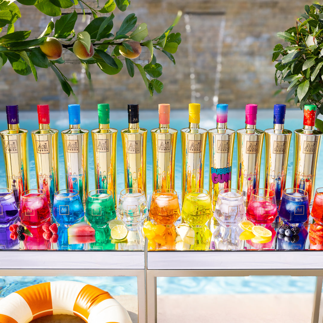Au Vodka Full Bottle Collection