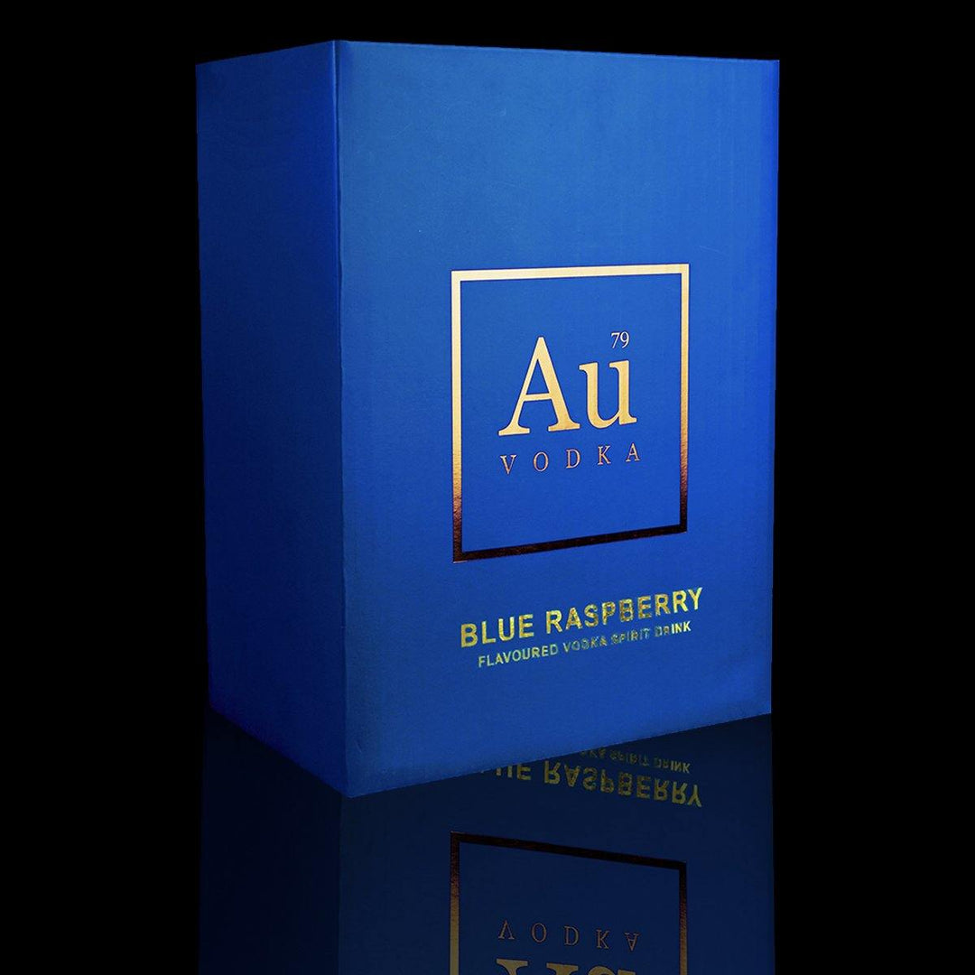 Au Vodka Blue Raspberry - Boîte de 6