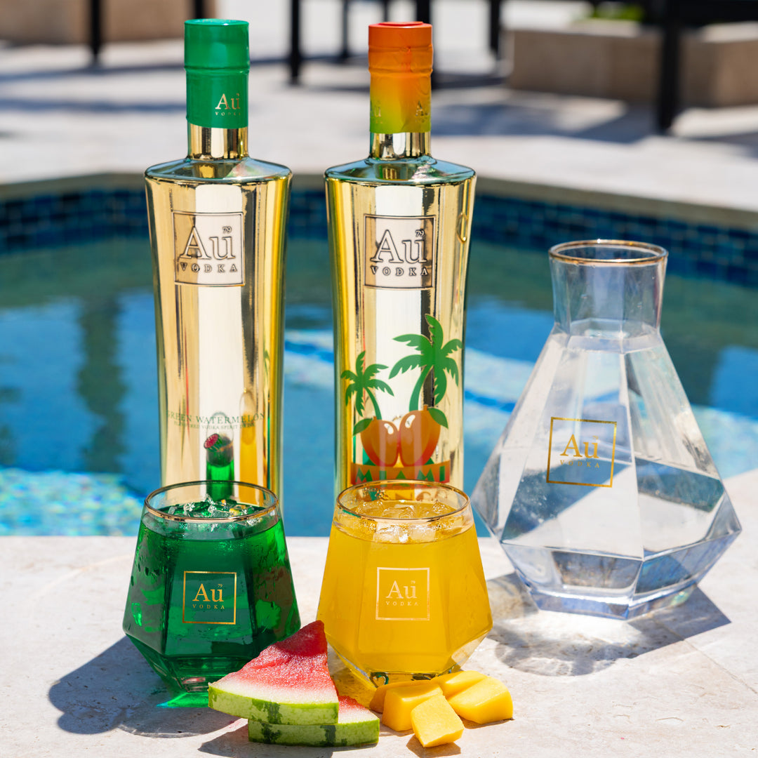 Au Vodka Miami Mango 2 Bottle Bundle