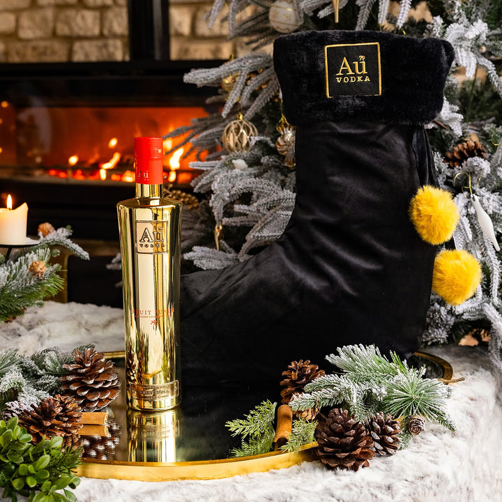 Au Vodka 70cl & Christmas Stocking