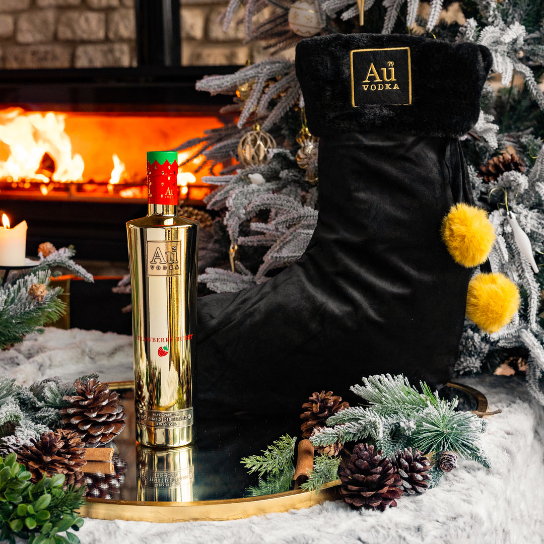 Au Vodka 70cl & Christmas Stocking