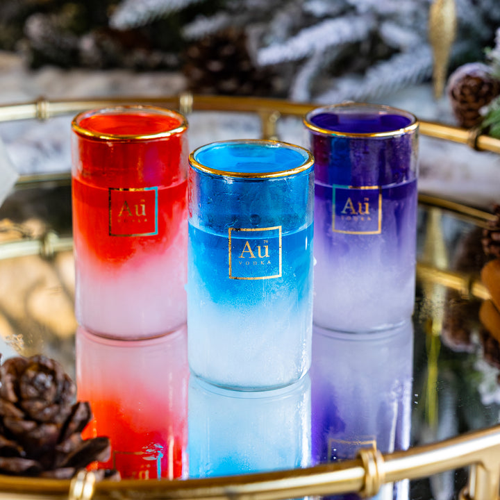 Verre à liqueur givré Au