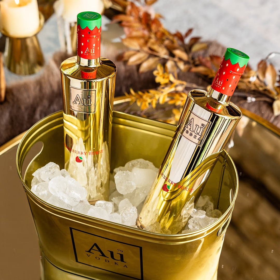 Au Gold Ice Bucket