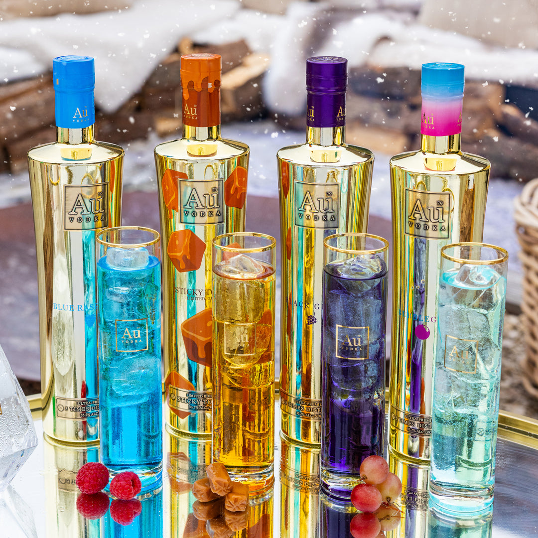 Au Vodka 4 Bottle Bundle
