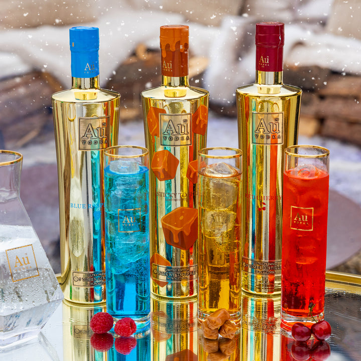Au Vodka Sticky Toffee Coffret 3 Bouteilles