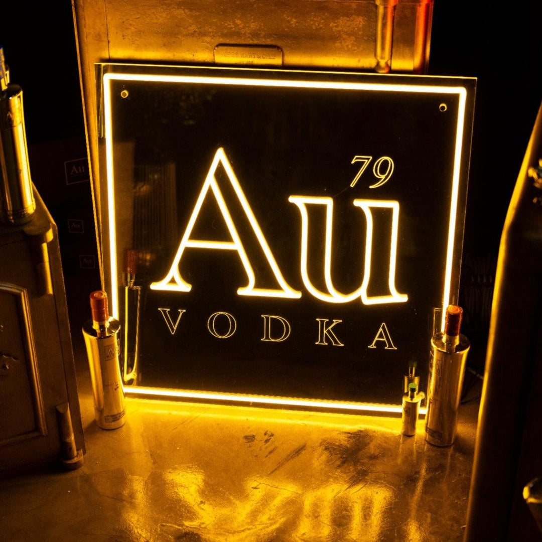 Au Vodka LED Sign